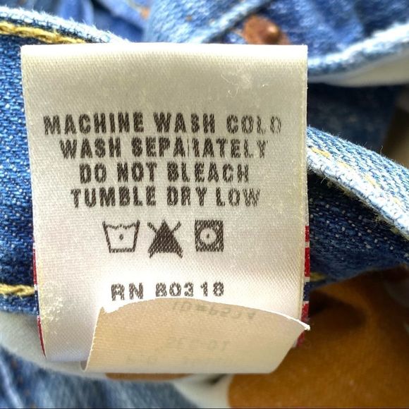 Lucky Brand Men's Dungarees Gene Montesano Bootcut Short Jeans Size 30 - Picture 7 of 10